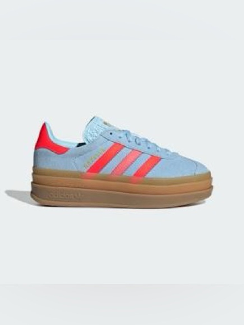 adidas Gazelle Bold in Blue/Pink Junior 5 or 6.5 W NWT